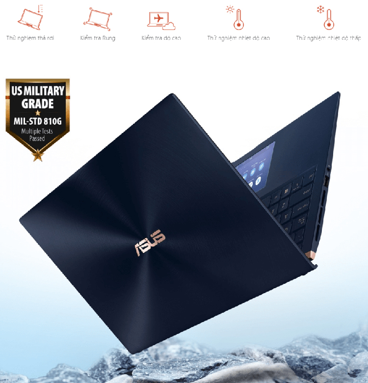 Laptop ASUS ZenBook UX534FTC-AA189T (Core i7-10510U/ 16GB LPDDR3 2133MHz/ 1TB SSD M.2 PCIE G3X4/ GTX 1650 4GB/ 15.6 FHD IPS/ Win10) - Hàng Chính Hãng