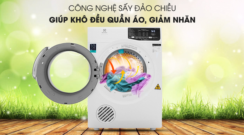 Máy sấy Electrolux 8 kg EDS805KQWA