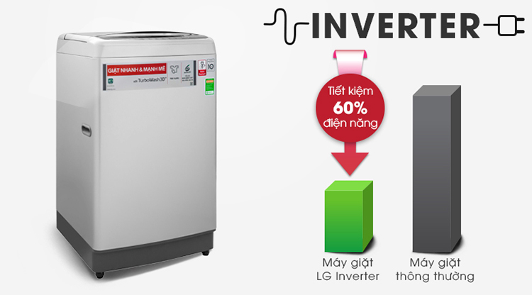 Máy Giặt Cửa Trên Inverter LG TH2112SSAV (12kg)