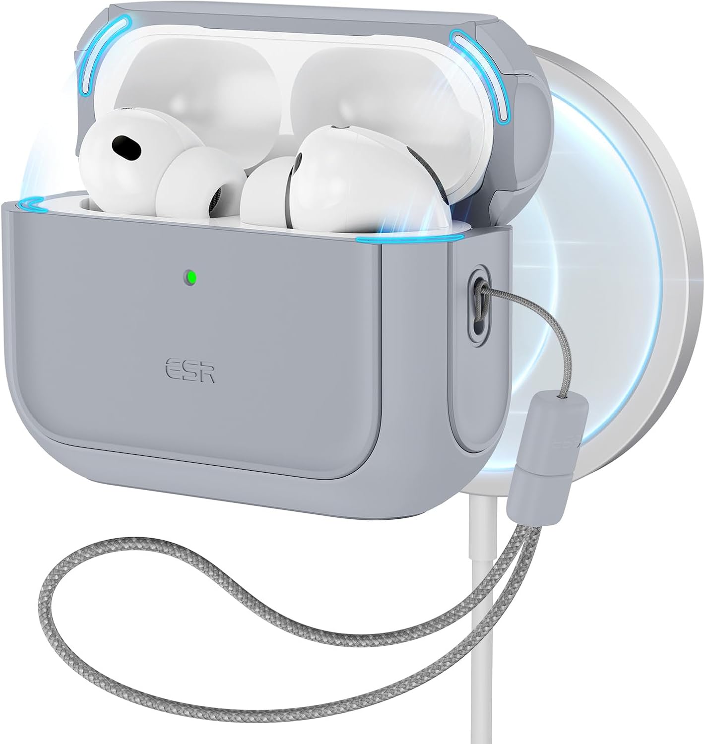 Bao Case cho Airpods Pro 3 (2025) ESR Orbit Colors Hybrid Magnetic Case - Hàng Chính Hãng