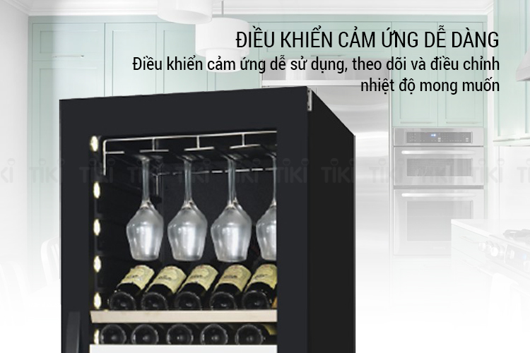 Tủ Bảo Quản Rượu Âm Tủ/Độc Lập Malloca MWC-180BG (Sức Chứa: 154 Chai) - Hàng Chính Hãng