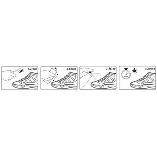 Chai Xịt Chăm Sóc Giày Sneaker - Vệ sinh tạo bọt, chống thấm và khử mùi 8