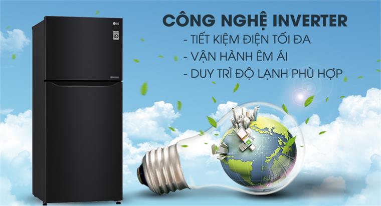 Tủ lạnh Inverter LG GN-L205WB (187L) - Hàng chính hãng - Chỉ giao tại Hà Nội