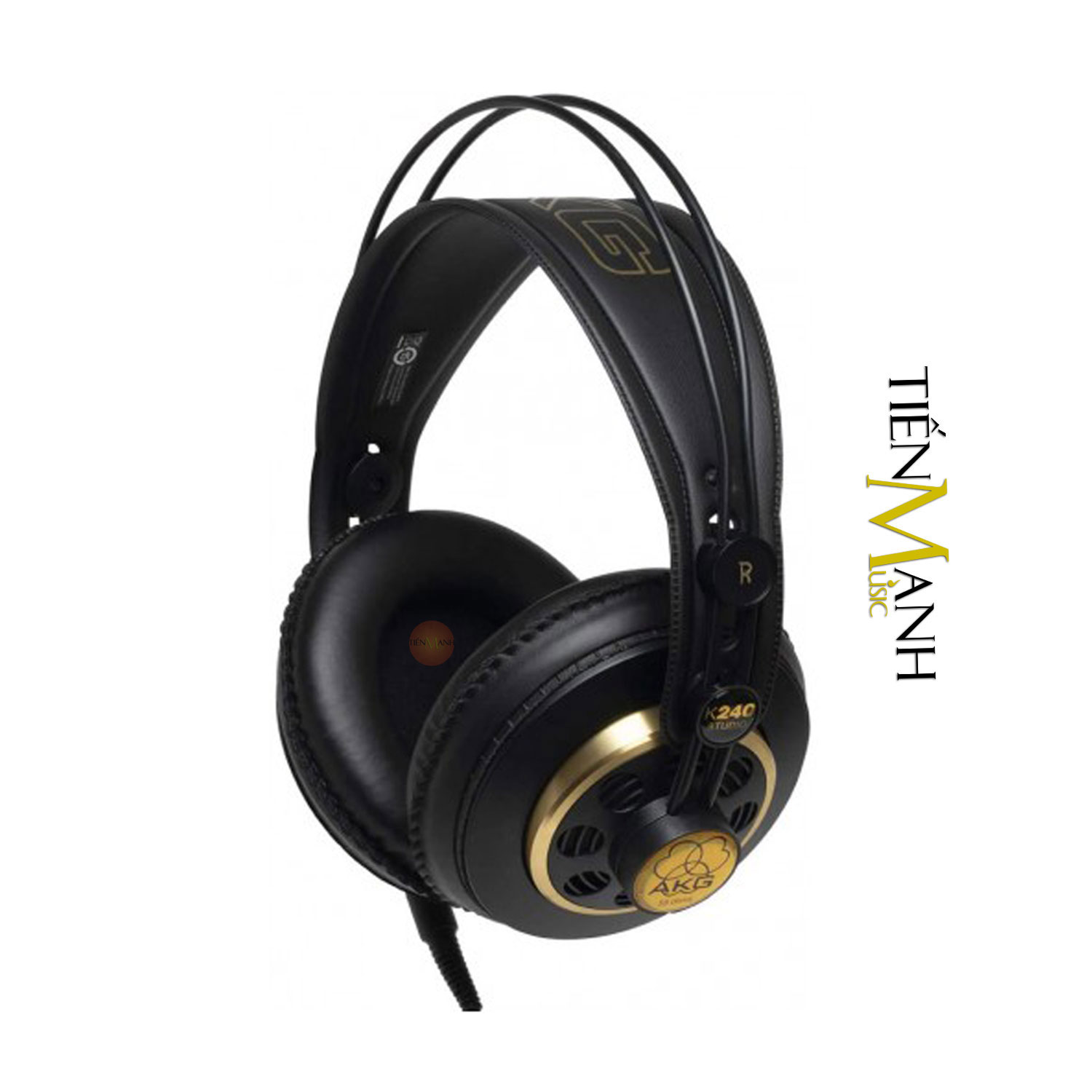 Tai Nghe Kiểm Âm AKG K240 Studio Over-Ear Monitor Headphones Professional  Hàng Chính Hãng - Kèm Móng Gẩy DreamMaker - Tai nghe có dây chụp tai  (Over-Ear) 