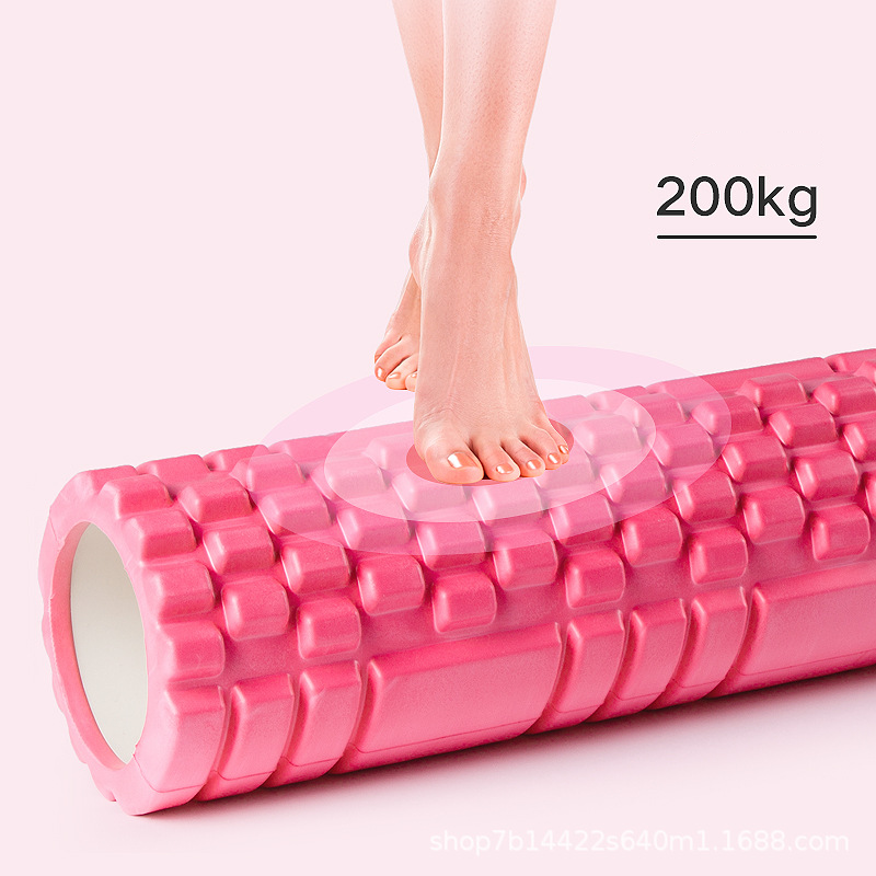 Con Lăn Massage Foam Gai Dẹt 45x14 cm Ống Lăn Giãn Cơ Tập Yoga, Gym