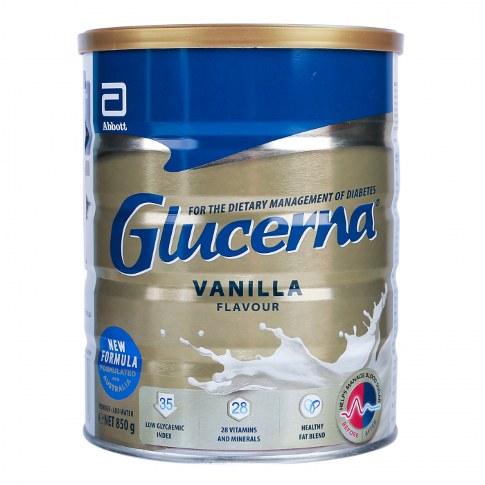 Sữa cho người tiểu đường Glucerna Úc