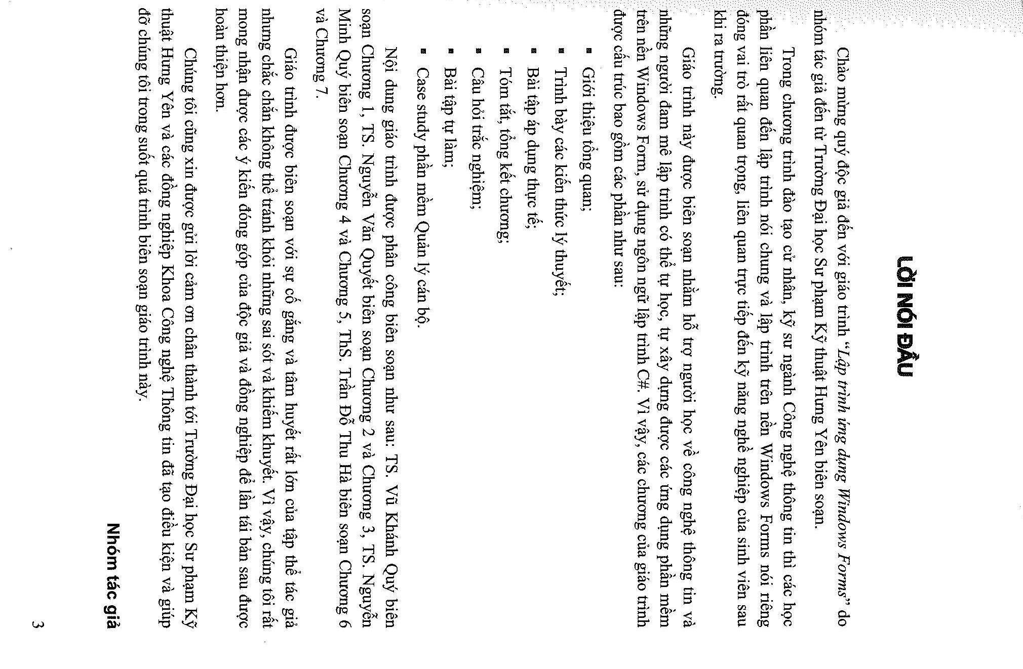 Giáo trình Lập Trình Ứng Dụng Windows Forms - TS. Nguyễn Minh Quý (Chủ biên)