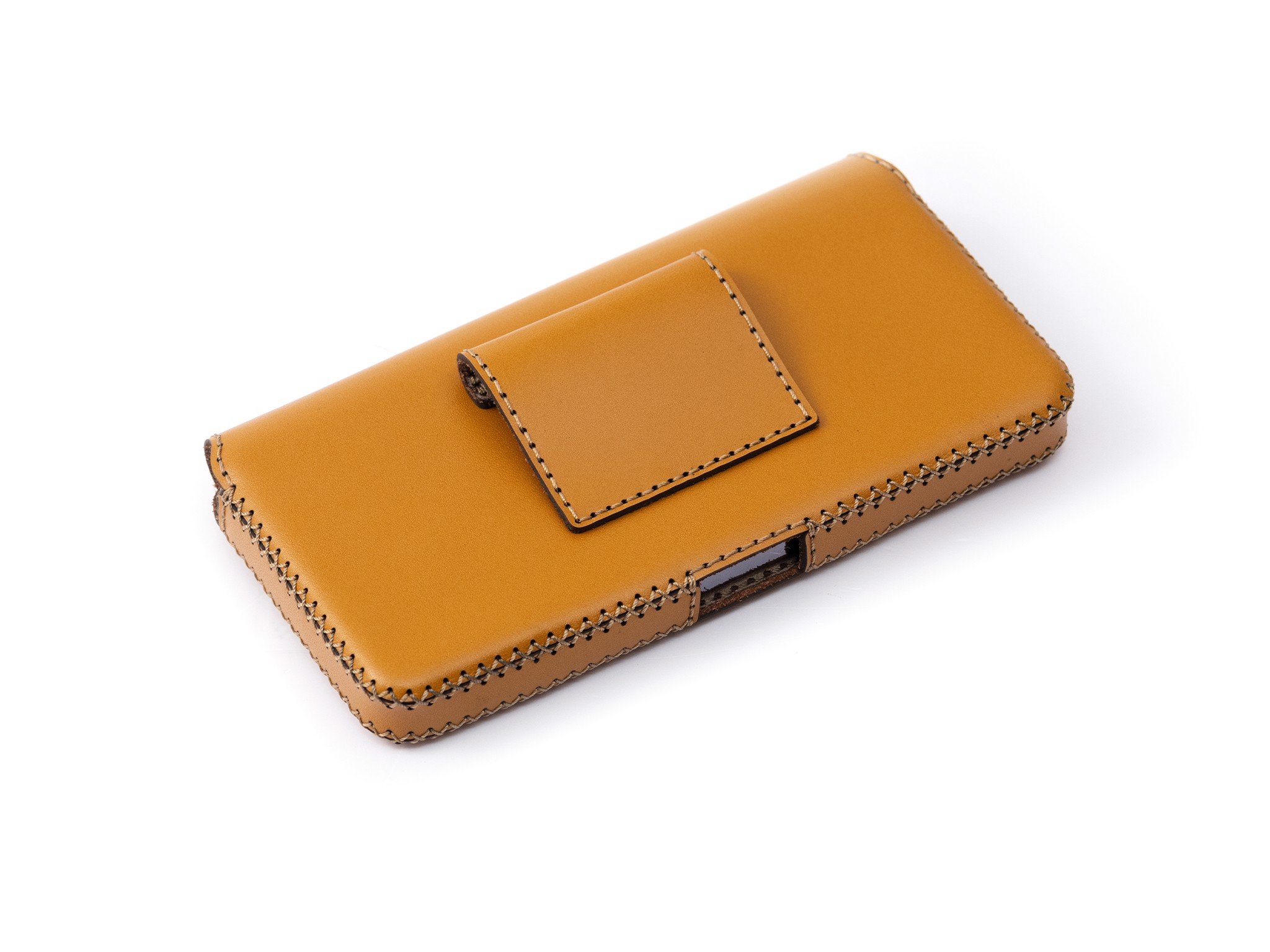 Bao da đeo lưng cho iPhone 15 Pro/ 15 Pro Max hiệu Khacten.com- Hàng chính hãng