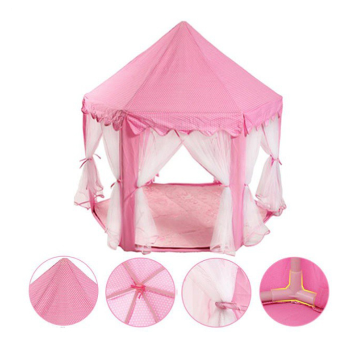 Lều Lâu Đài Công Chúa Lục Giác Cho Bé (Princess castle the six corners of the tent) 8