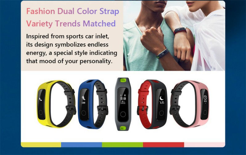 HONOR Band 4 Running version Smart Bracelet Running Position Monitoring 50 Meters Waterproof Long Endurance Sleep Monitoring Wearable Equipment