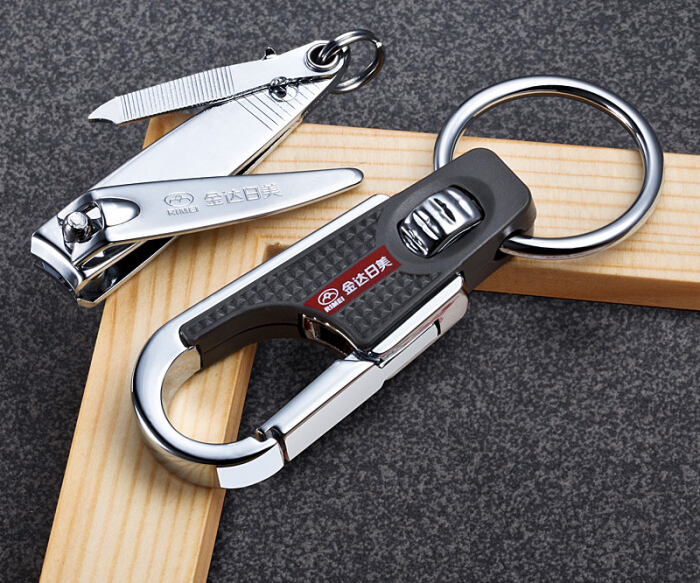 Móc Treo Chìa Khóa Kèm Bấm Móng Tay Jinda Japan LP77047