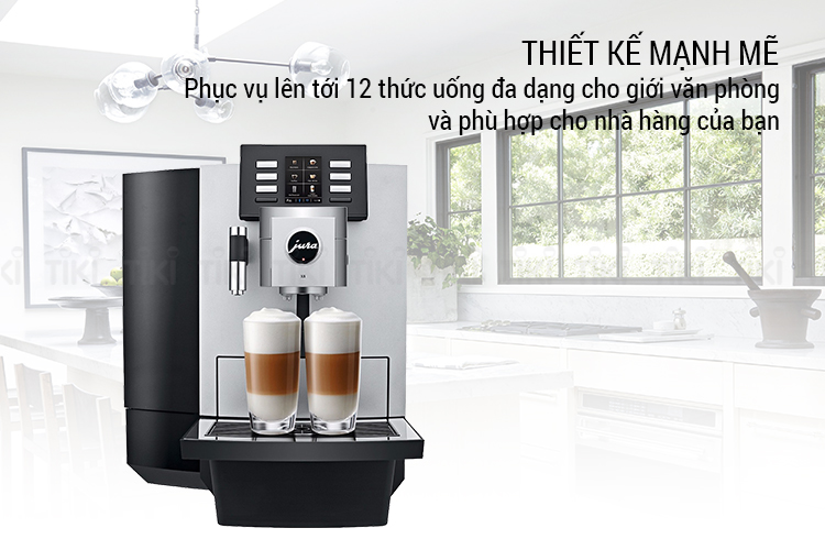 Máy Pha Cà Phê Chuyên Dụng Jura X8 Platinum - Hàng Chính Hãng