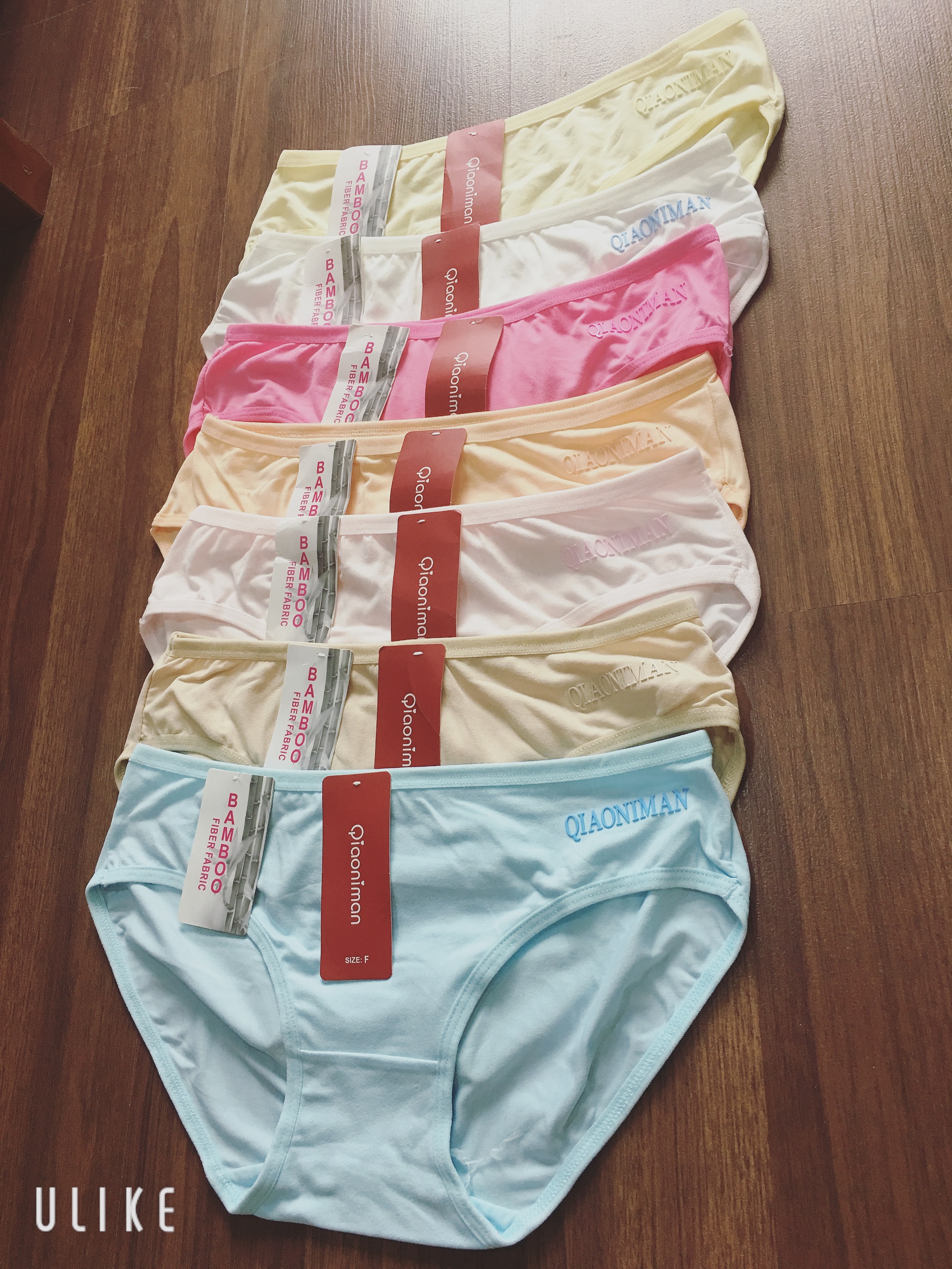 combo 10 chiếc quần lót cotton trơn co dãn tốt fom từ 45-60kg