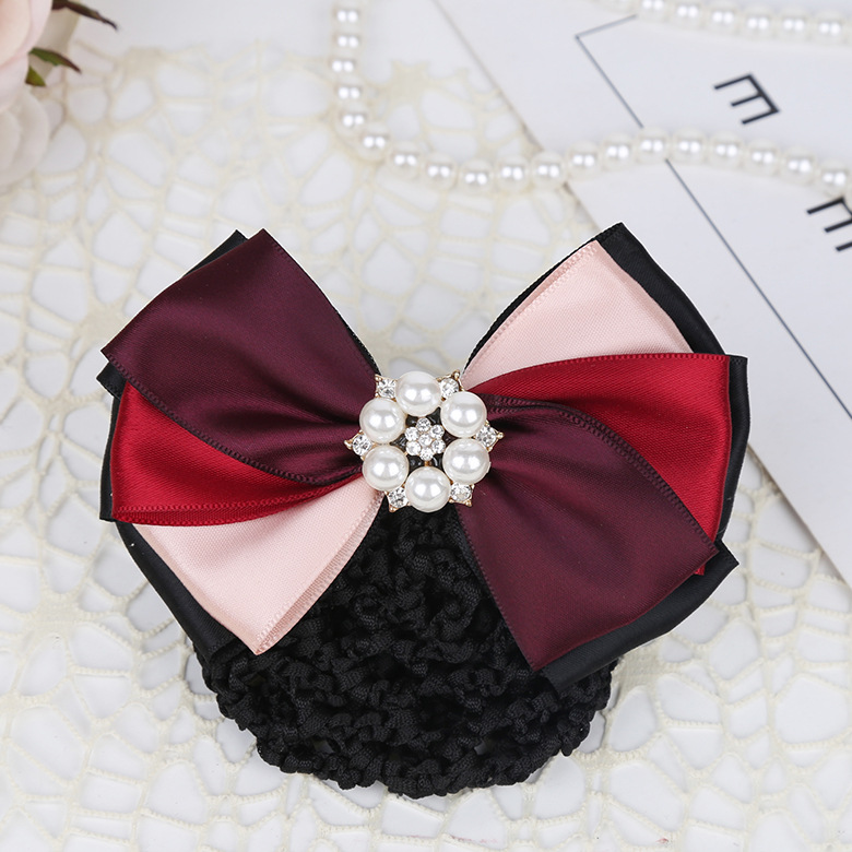 KẸP TÓC BÚI LƯỚI CÔNG SỞ MẪU NGỌC TRAI MẪU MỚI