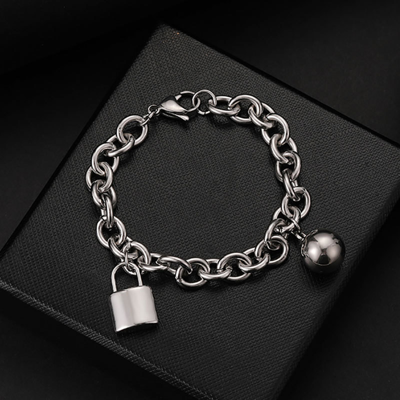 Vòng đeo tay quả tròn phong cách hip hop cá tính nam nữ