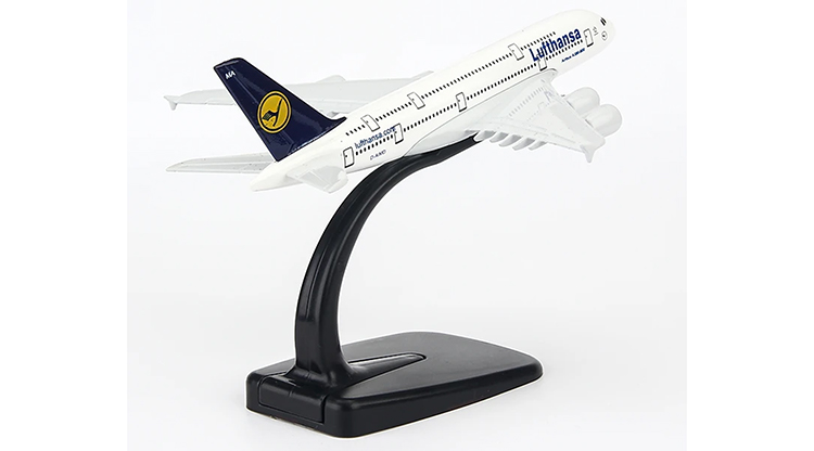 Mô Hình Máy Bay A380 LUFTHANSA EVERFLY 16CM