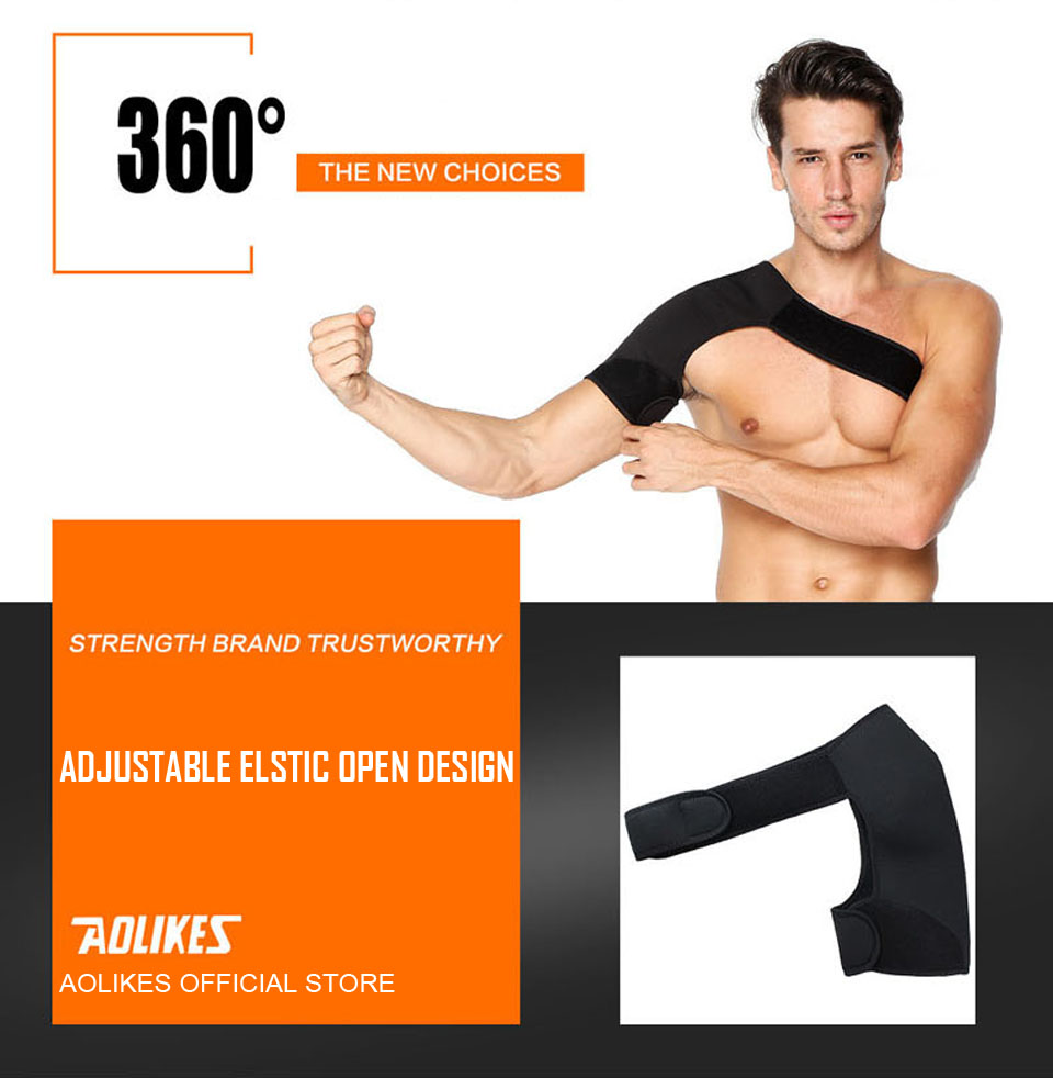 Đai Hỗ Trợ Bảo Vệ Khớp Vai Cao Cấp Sport Shoulder Support AOLIKES YE-1693