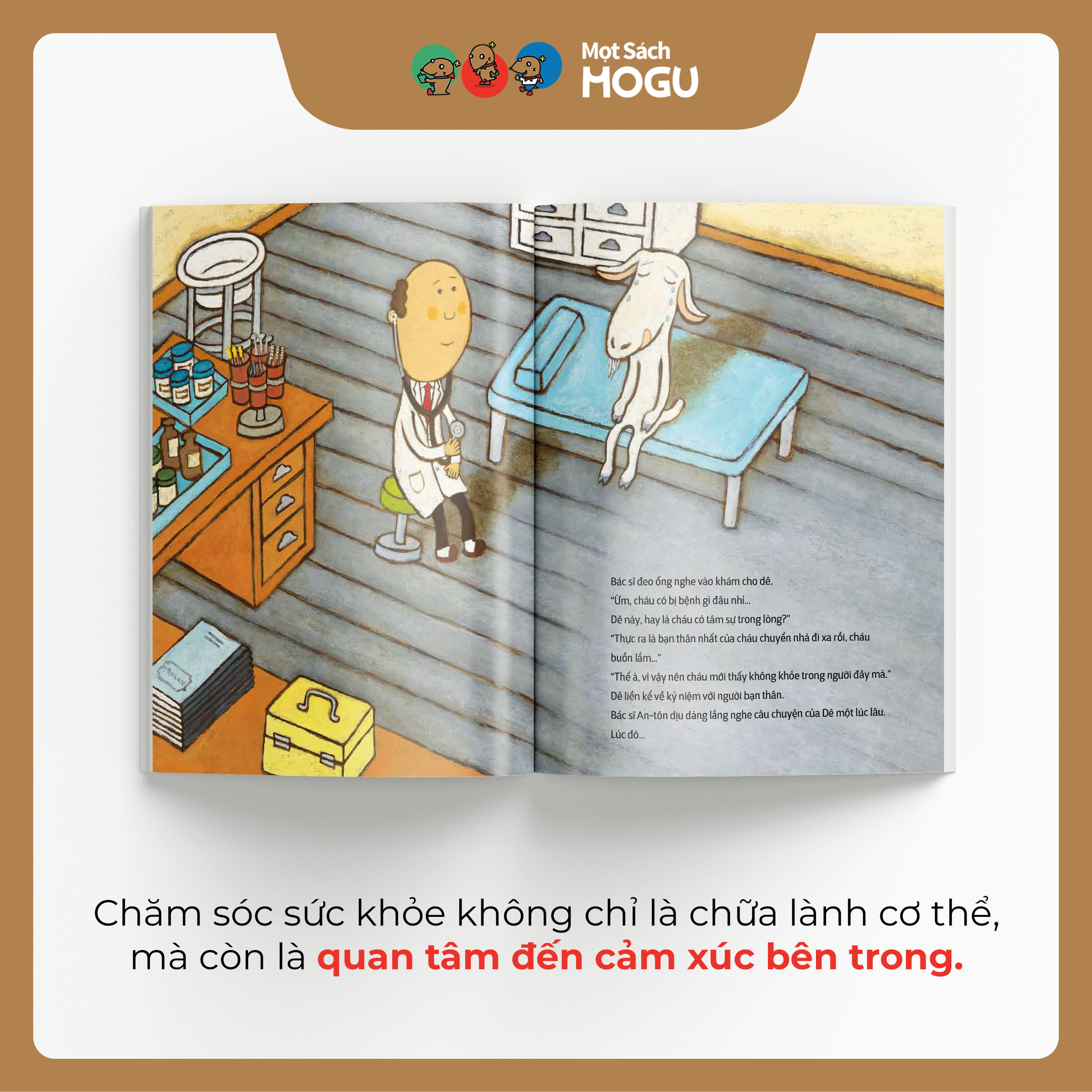 Truyện Ehon bé 3-4-5 tuổi - Bác sĩ An-tôn - Ngày bận rộn