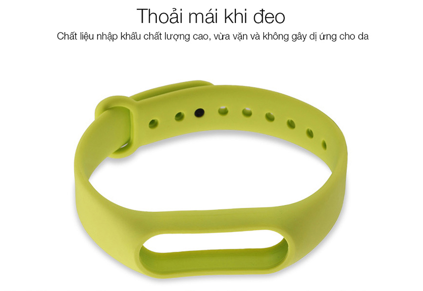 Dây đeo thay thế vòng đeo tay thông minh Xiaomi Mi Band 2 - Hàng chính hãng