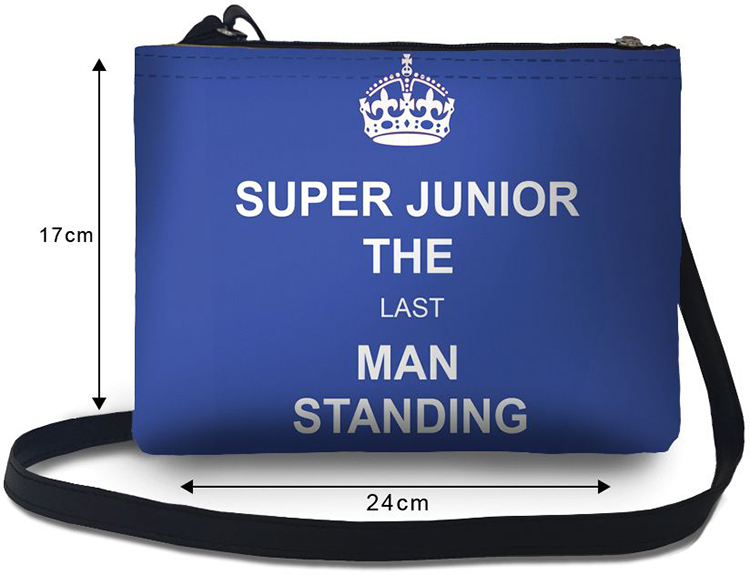 Túi Đeo Chéo Nữ In Hình Super Junior The Last Man Stading -TUKL066