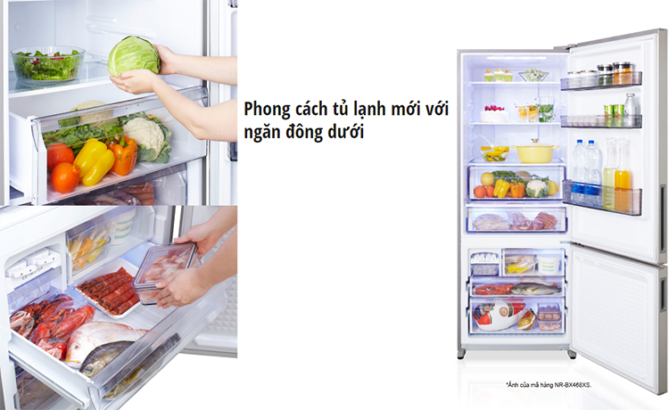 Tủ lạnh Inverter Panasonic NR-BV280WKVN (255L) - Hàng chính hãng - Chỉ giao tại HCM