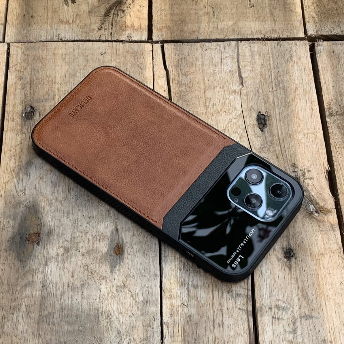 Ốp lưng da kính cao cấp dành cho iPhone 12 Mini / 12 / 12 Pro / 12 Pro Max - Hàng chính hãng
