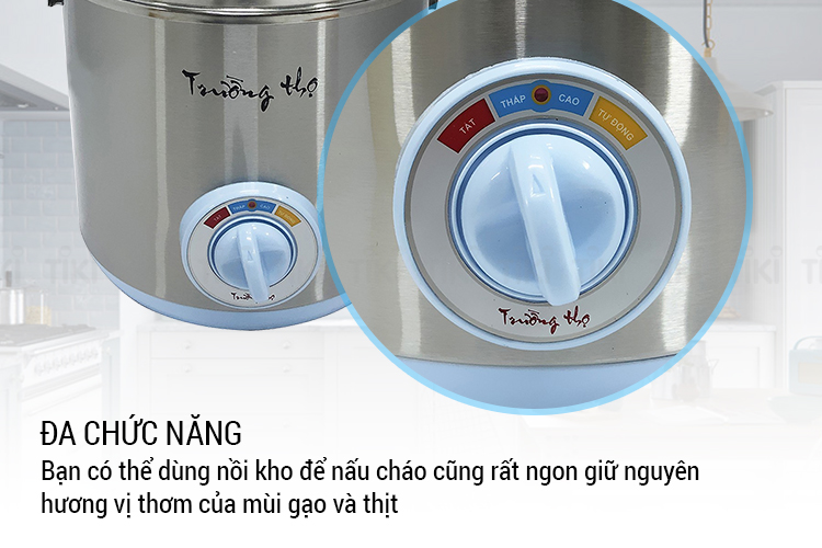 Nồi Hầm Trường Thọ K'sun BA-1386 (2.0L) - Hàng Chính Hãng