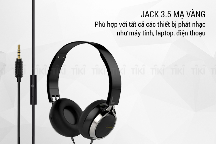 Tai Nghe Có Dây Chụp Tai On-ear XO S19 - Hàng Chính Hãng