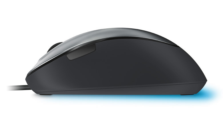 Microsoft (Microsoft) comfortable blue shadow mouse 4500 gray black