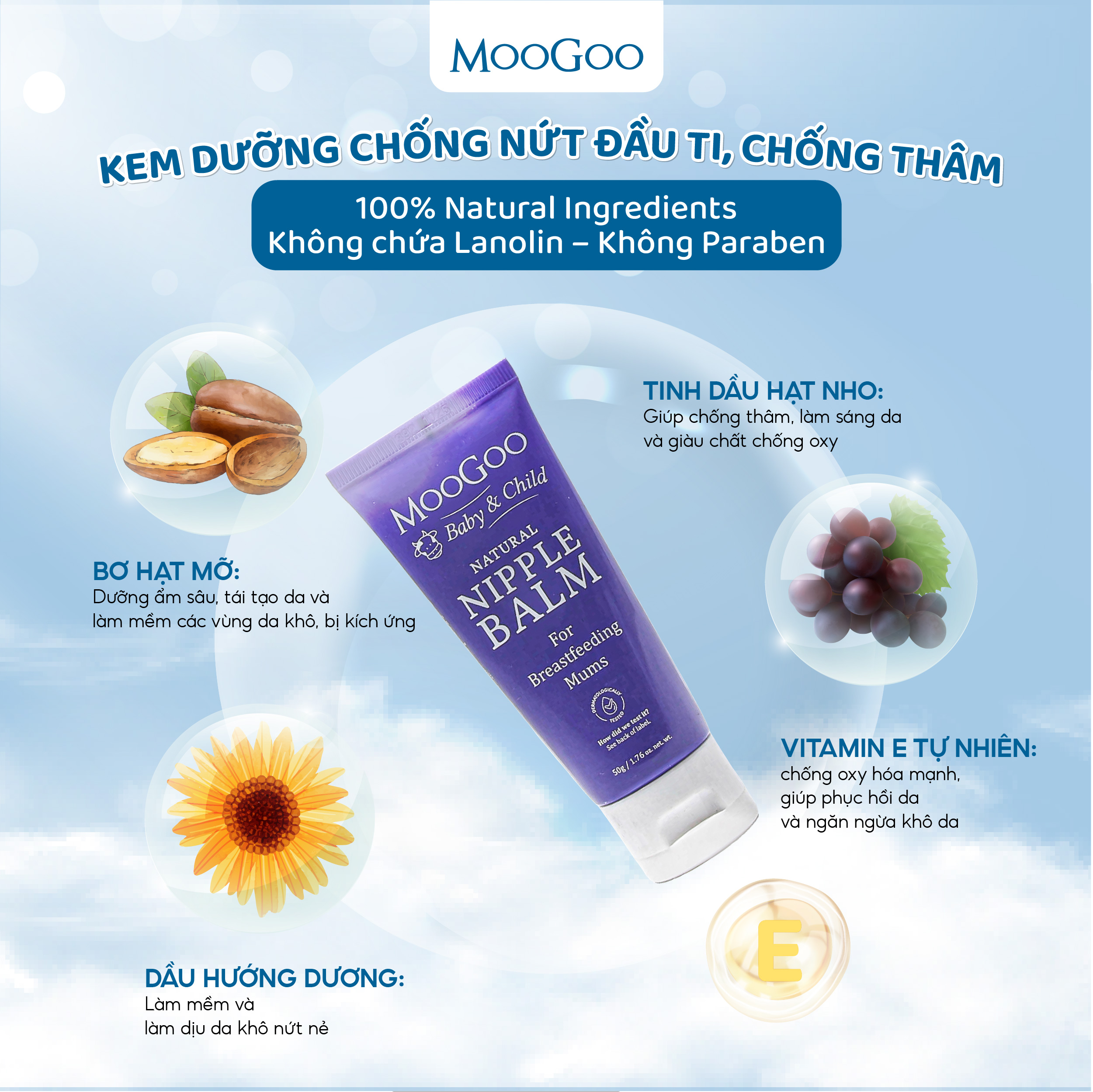 kem dưỡng đầu ti