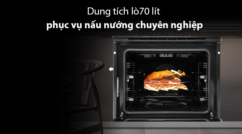 Lò Nướng Điện Teka HBB 610 BK (70 Lít) - Hàng Chính Hãng