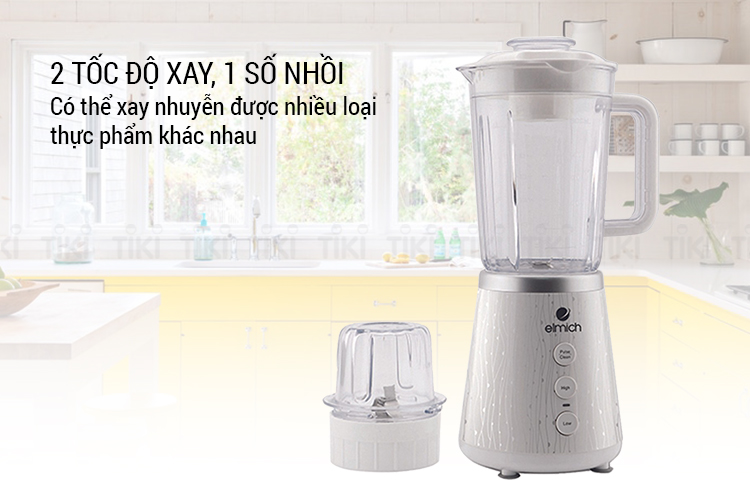 Máy Xay Sinh Tố Elmich BLE-1848 (1.5L - 350W) - Hàng Chính Hãng