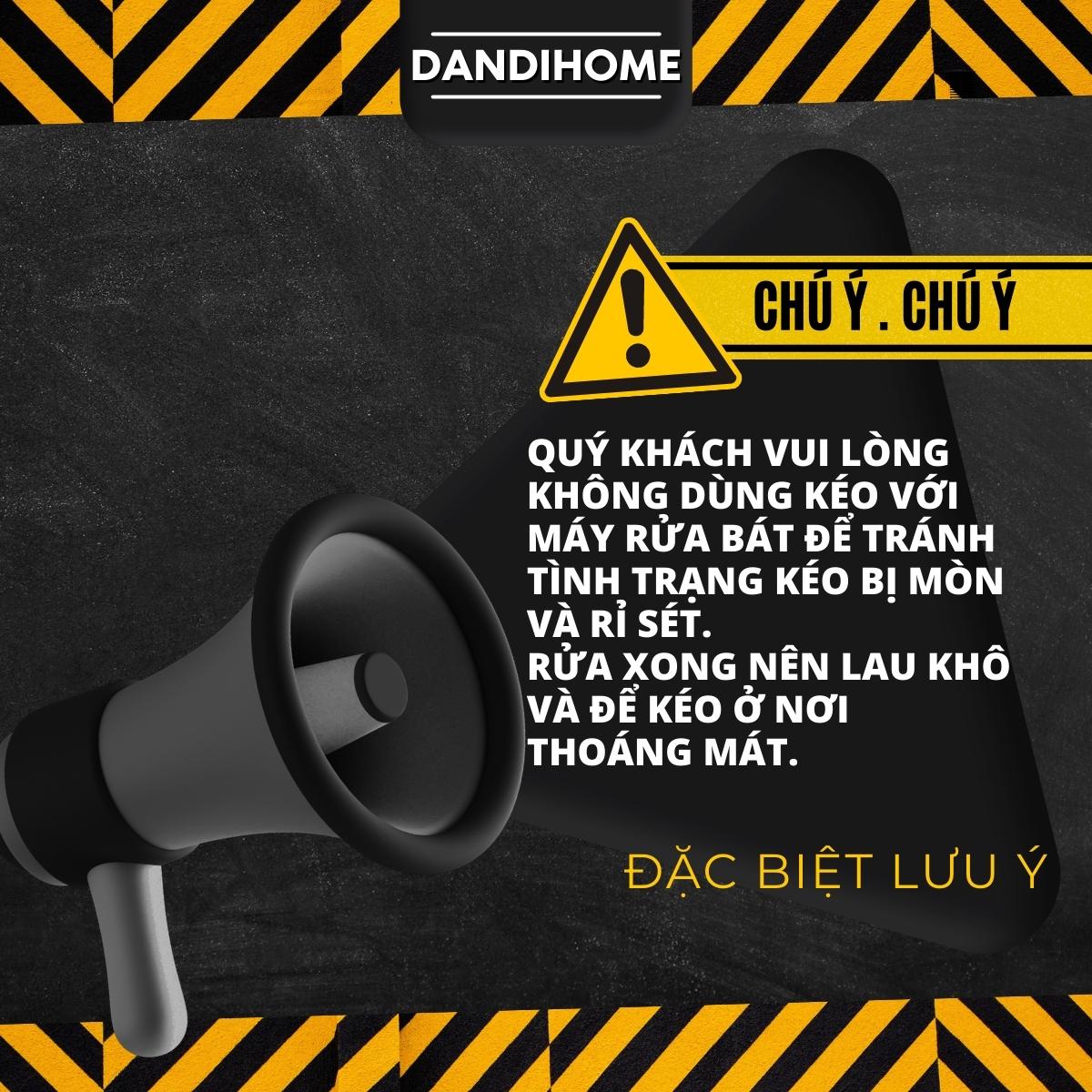 Kéo cắt gà DandiHome thép liền khối cao cấp 2020