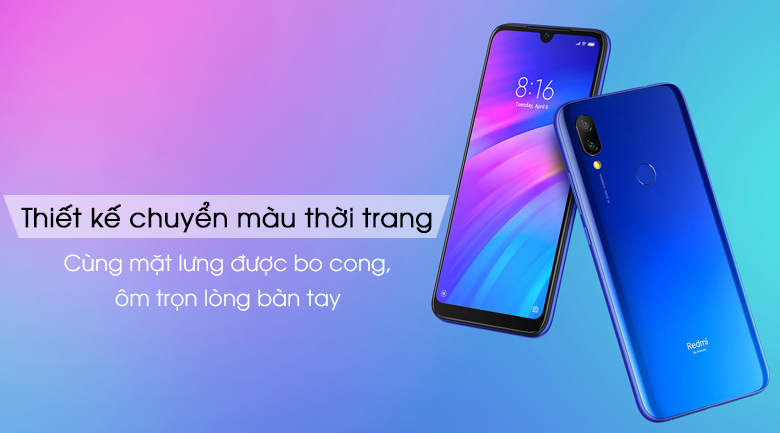 Camera sau của điện thoại Xiaomi Redmi 7 chính hãng