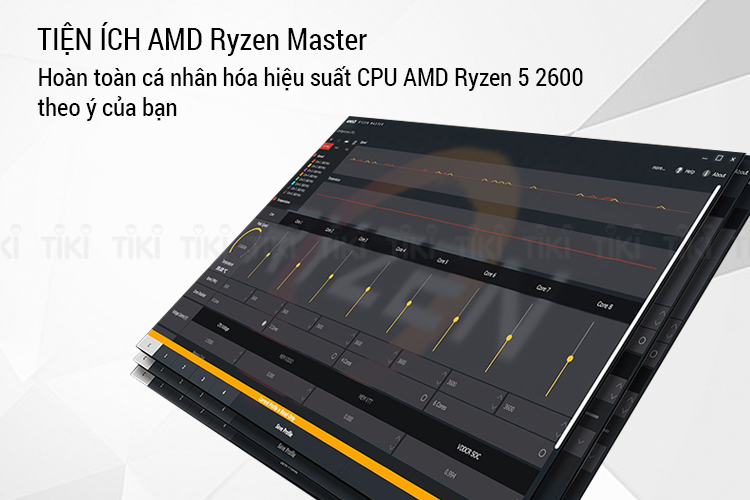 Bộ vi xử lý CPU AMD Ryzen 5 1600 Processor - Hàng Chính Hãng