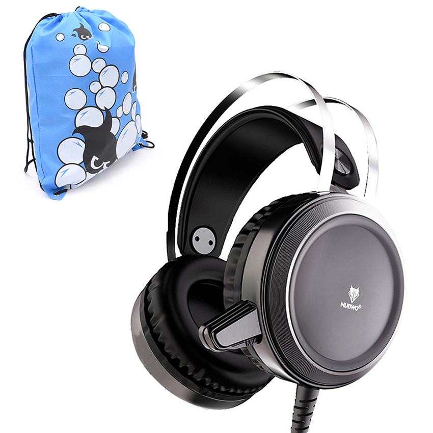 Tai Nghe Over Ear NUBWO N1 Tai nghe Game thủ Nubwo N1 tặng kèm Balo dây rút New4all cực chất
