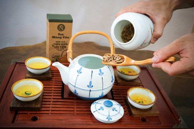 Thực Phẩm Chức Năng Trà Mãng Cầu Giảm Cân, Mỡ Máu, Ngừa Ung Thư (Túi 100g)