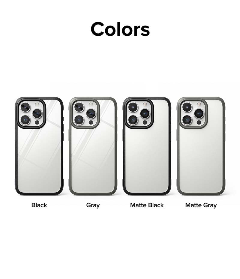 Ốp lưng dành cho iPhone 15 Pro Max/15 Pro/15 Plus/15 RINGKE Fusion Bold - Hàng Chính Hãng