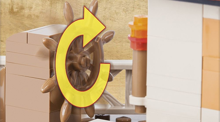 Đồ Chơi Lắp Ráp Thuyền Noah COBI - 28026