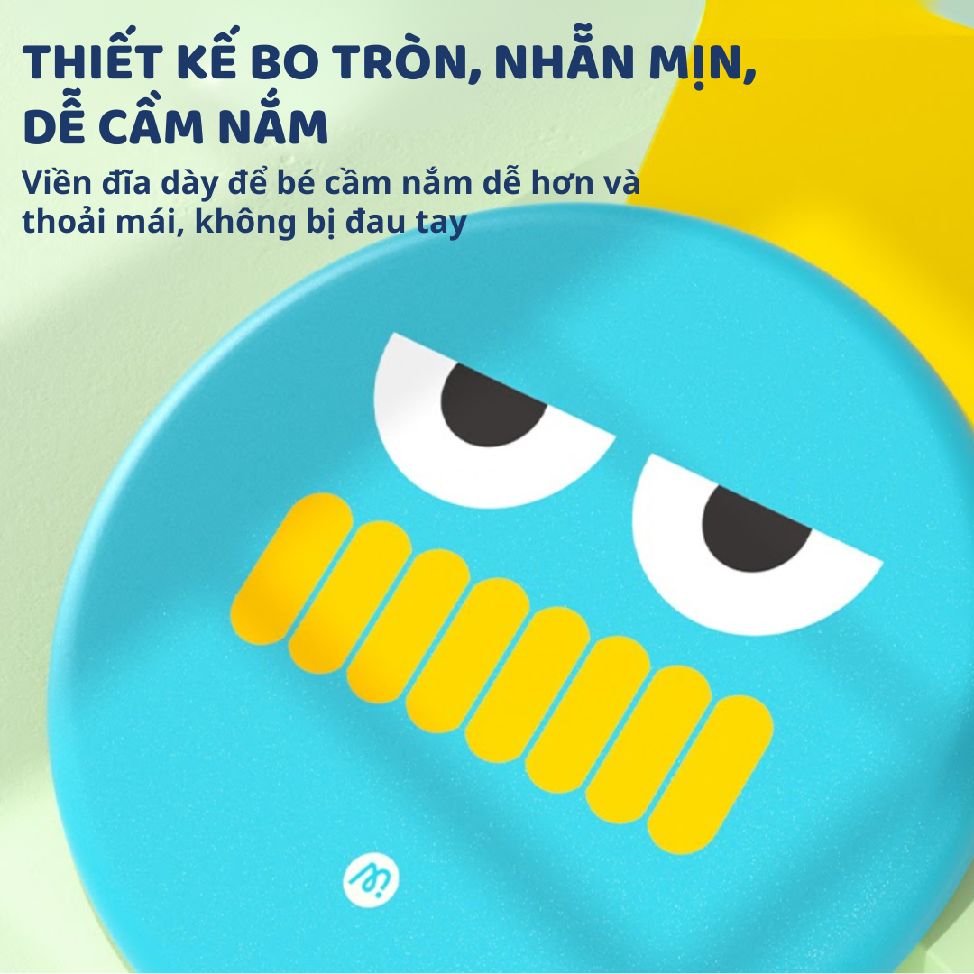 Đĩa bay xoay tung hứng đĩa ném Frisbee thể thao Mideer Soft Sport Frisbee