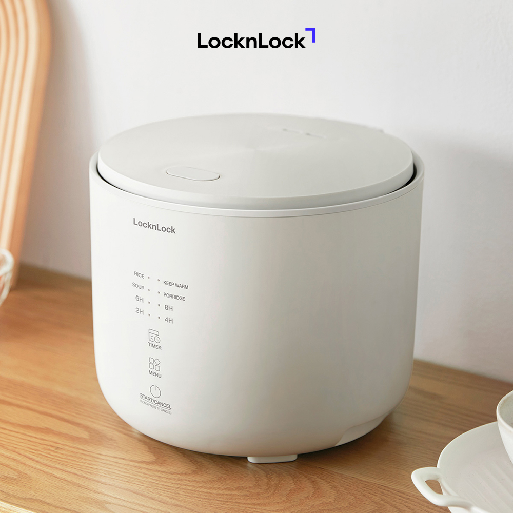 Nồi Cơm Điện Locknlock Donggeurami Rice Cooker EJR334IVY 1.0L - Hàng chính hãng