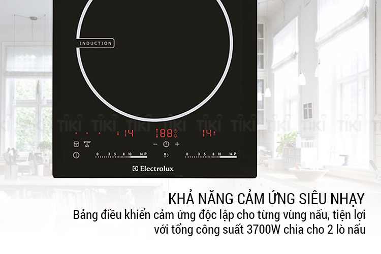 Bếp Âm Từ Đôi Electrolux EEH353C - 30cm (3700W)