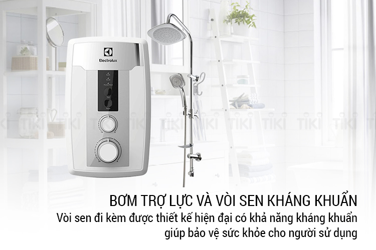 Máy Nước Nóng Trực Tiếp Có Bơm Electrolux EWE351HB-DWS1 (3500W) - Hàng Chính Hãng