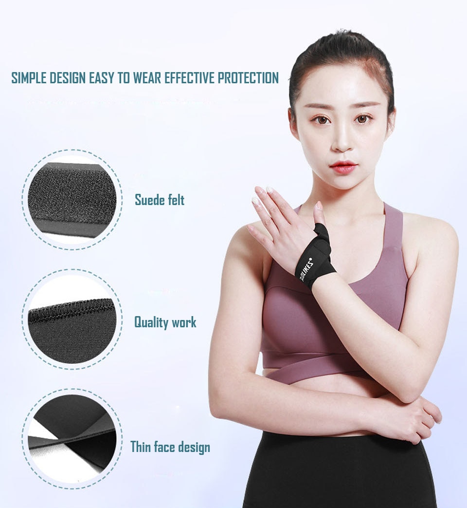 Dây Đeo Nẹp Ống Cổ Tay Hỗ Trợ khớp Khi Bong Gân Wrist Protector AOLIKES YE-1673