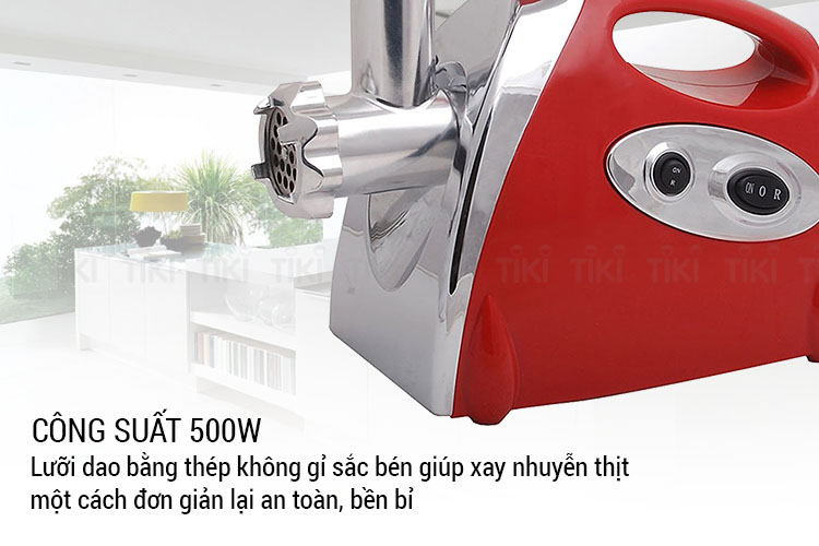 Máy Xay Thịt Kuchenzimmer 3000341 – Đỏ - Hàng chính hãng