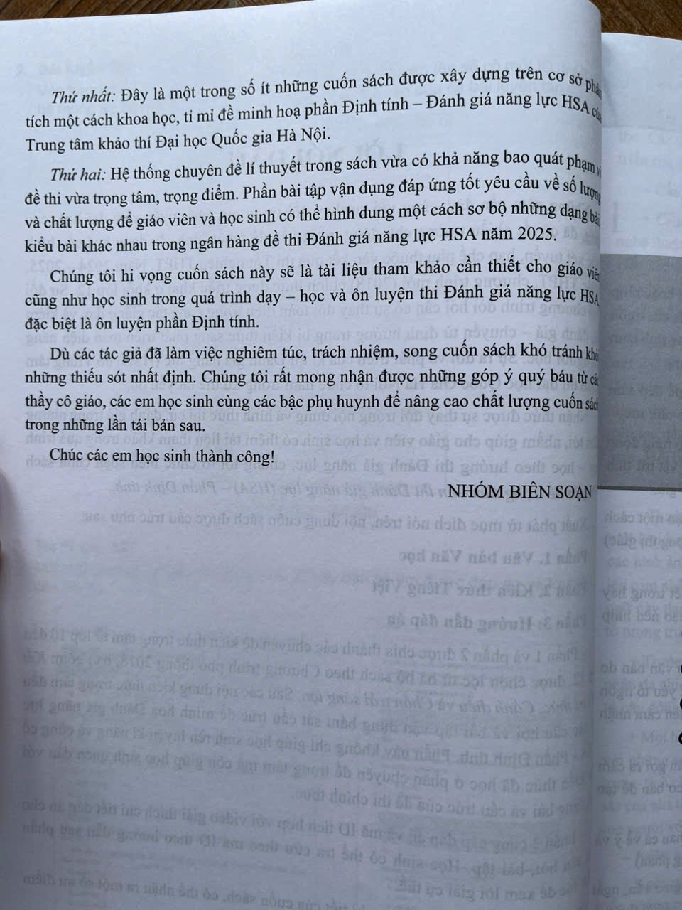 Sách - Chuyên đề trọng tâm ôn thi đánh giá năng lực HSA phần định tính