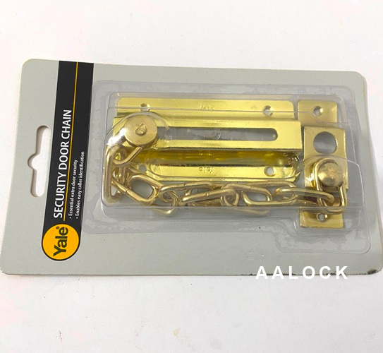 Chốt xích Yale V1037, có 3 màu. Loại chốt an toàn dạng xích cao cấp của Mỹ