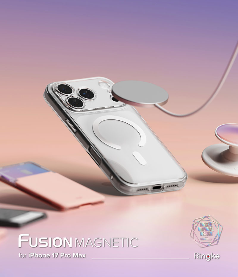 Ốp lưng cho iPhone 17 Pro Max / 17 Pro / 17 / Air RINGKE Fusion Magnetic - Hàng Chính Hãng