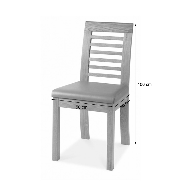 Bộ Bàn Xếp Lồng Casa Gỗ Sồi IBIE (55 x 40 x 55 cm)