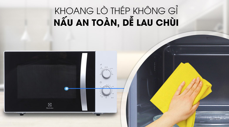 Lò vi sóng Electrolux EMM2525MW - Hàng chính hãng